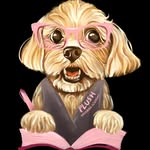 Illustrierter Hund der Grooming Academy